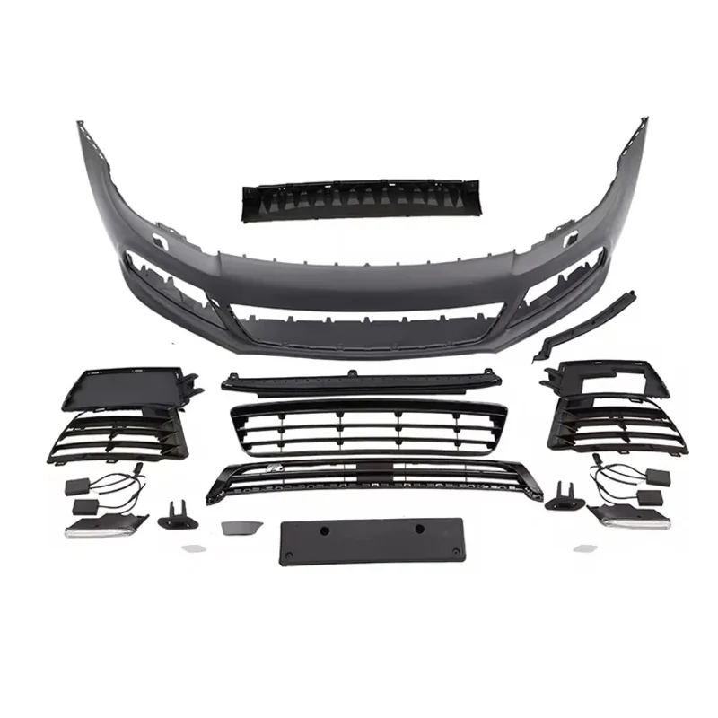 

KSEEK Factory Produced Auto Modified Front Bumper With Grill Scirocco 2009-2014 R Series