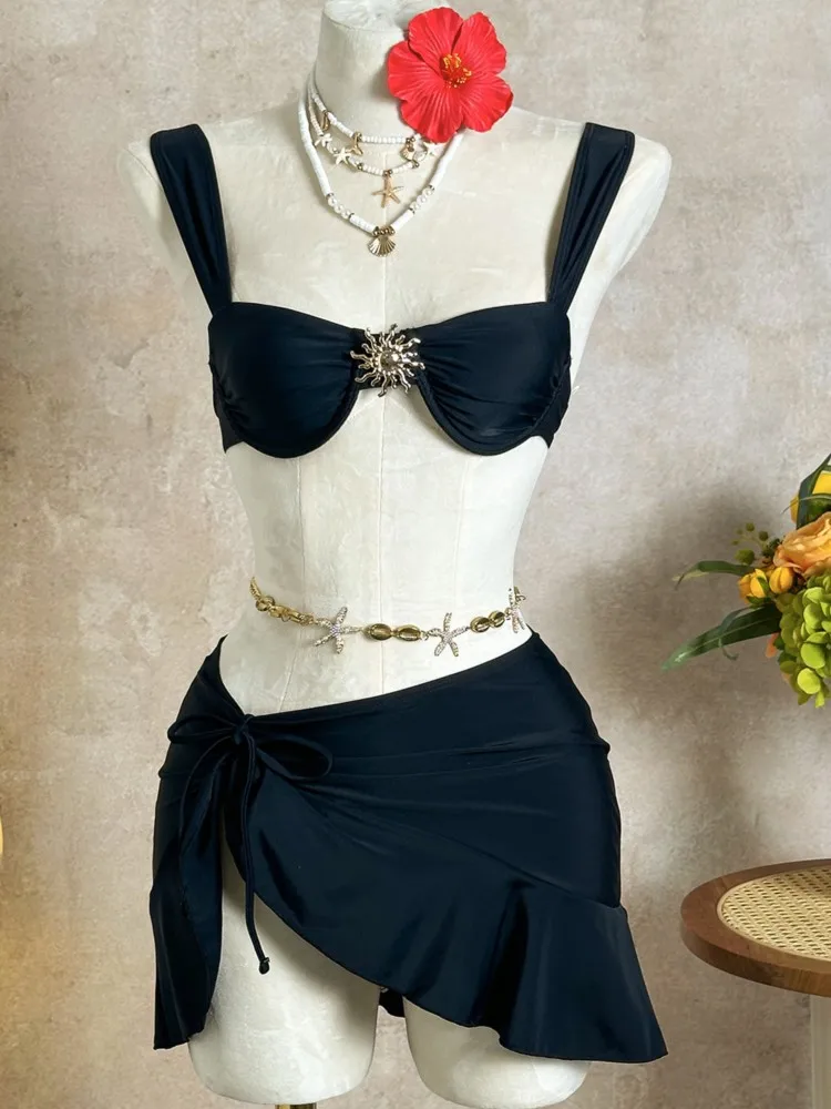 Bademode Frau Badeanzug Sexy Bikini Neue Push-Up Bikinis Set Brasilianische Badeanzug Frauen Bademode Biquini 3-teilige Anzüge 2026