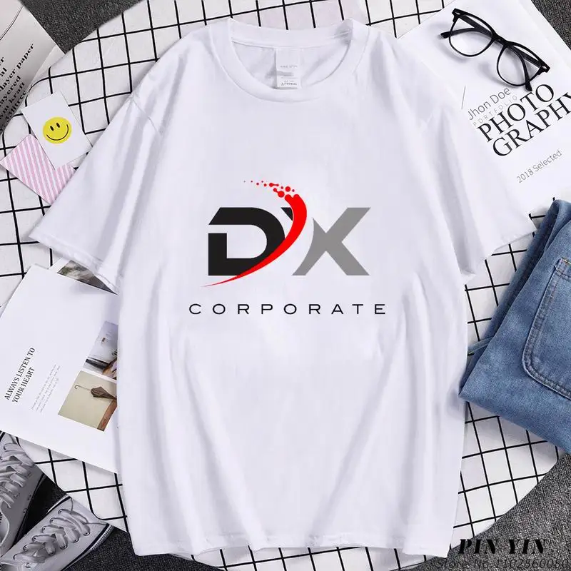 WAP Professional Boxer DX T Shirt for Men Summer  Male  DX Logo T-shirts Tops Men Clothing Hipster Boy Gift Oversized