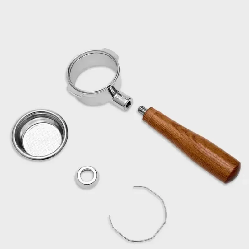 54mm Stainless Steel Double Mouth Portafilter for Breville Sage870/875/878/880 Bottomless Coffee Filter Handle Modification Tool