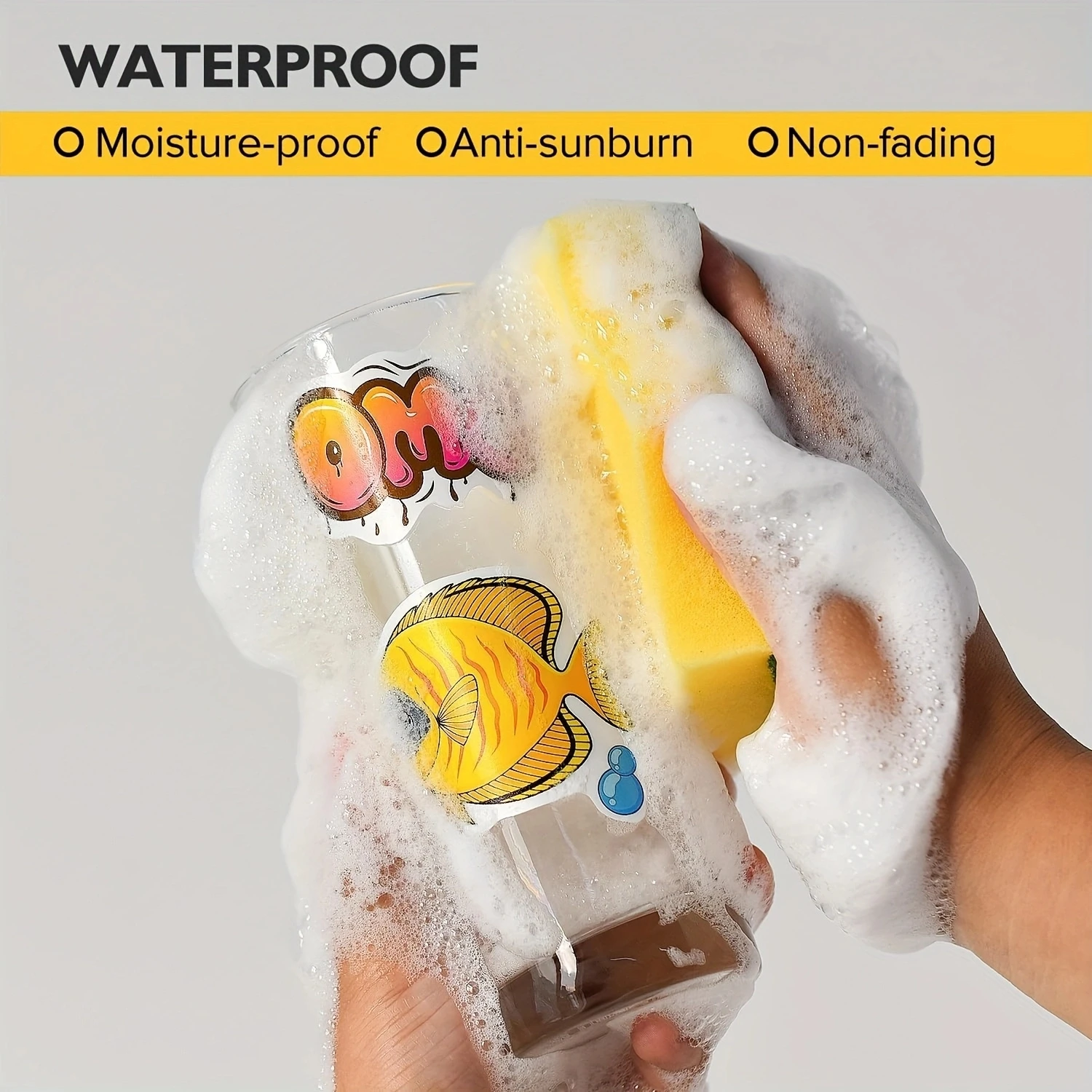 20 Sheets Glossy/Matte Waterproof Vinyl Sticker Paper A4 Tear-off Resistant Label Sticker for Inkjet or Laser Printer and Cricut