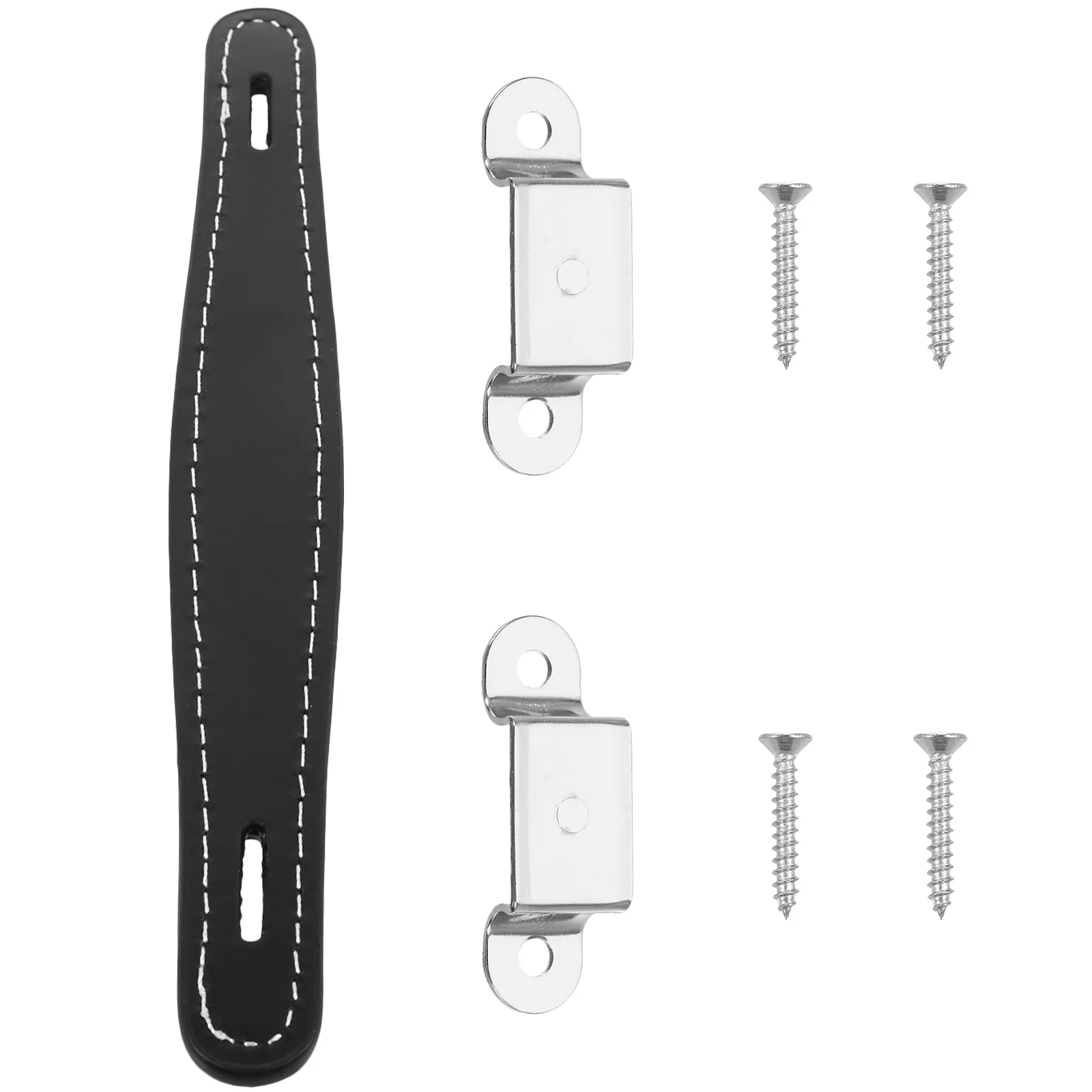 

Guitar Amplifier Handle Cowhide With Zinc Alloy For Speaker Cabinet Outdoor Audio Equipment Portable Strap Handle