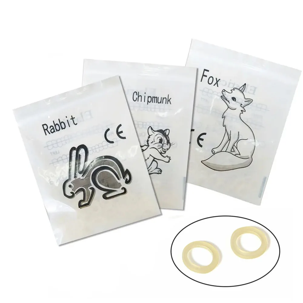 OLEVO 5000 Stück Dental Ortho Gummibänder Gummibänder Latex Zahnspangen Kieferorthopädische Ringe Ligaturbinder 2,5/3,5/4,5/5,0/6,5 OZ Zahnmedizin – Detail 8