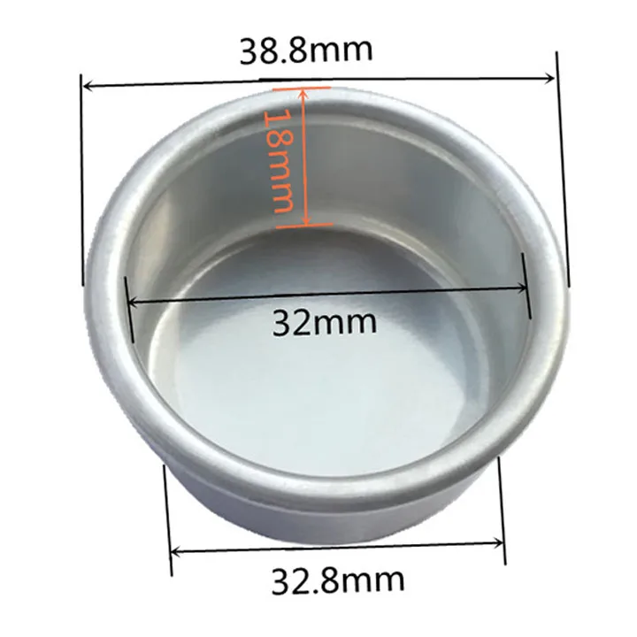 10pcs Metal Candle Holding Jars Candlestick Cups 38.8*18mm Candles Drip Protectors Decor Dinner Table Wedding Party Home/Hotel