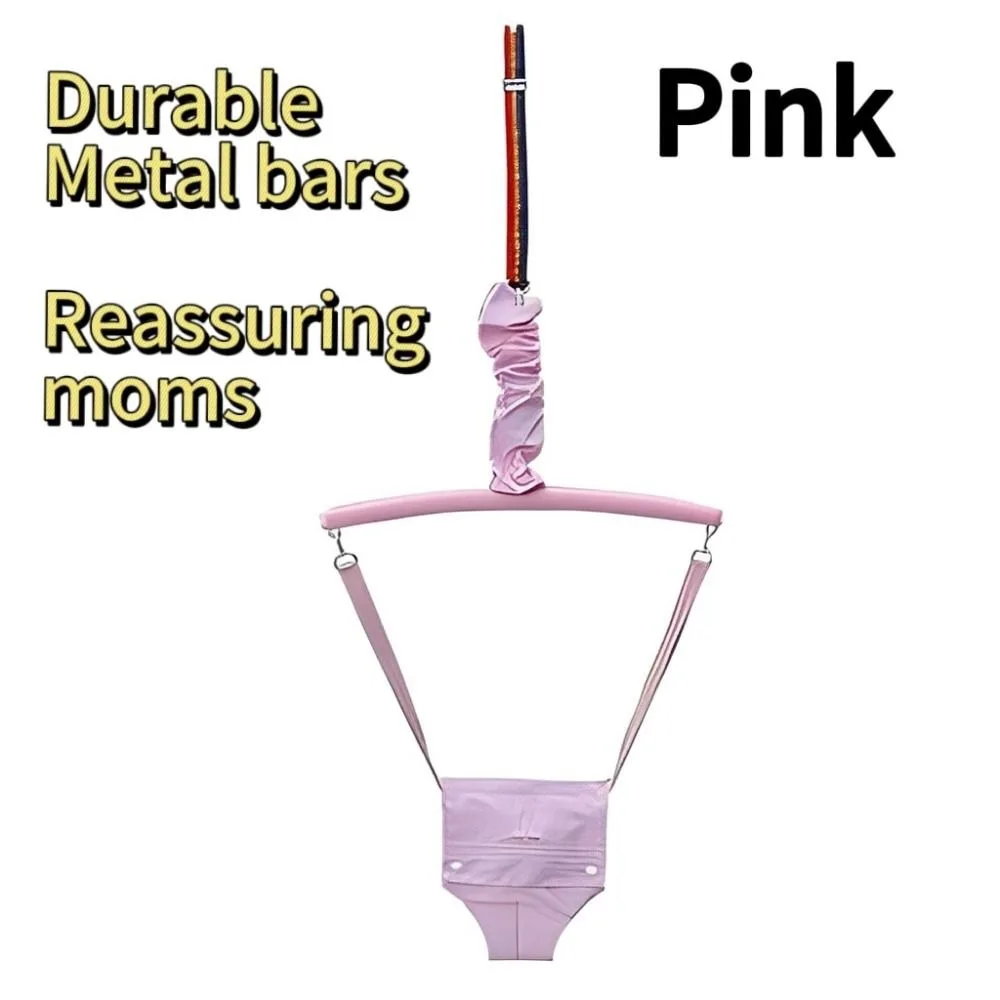 High Quality Safety Jumper Adjustable Strap Lifting Belt Jumping Chair Early Education Doorway Jumper Toddler