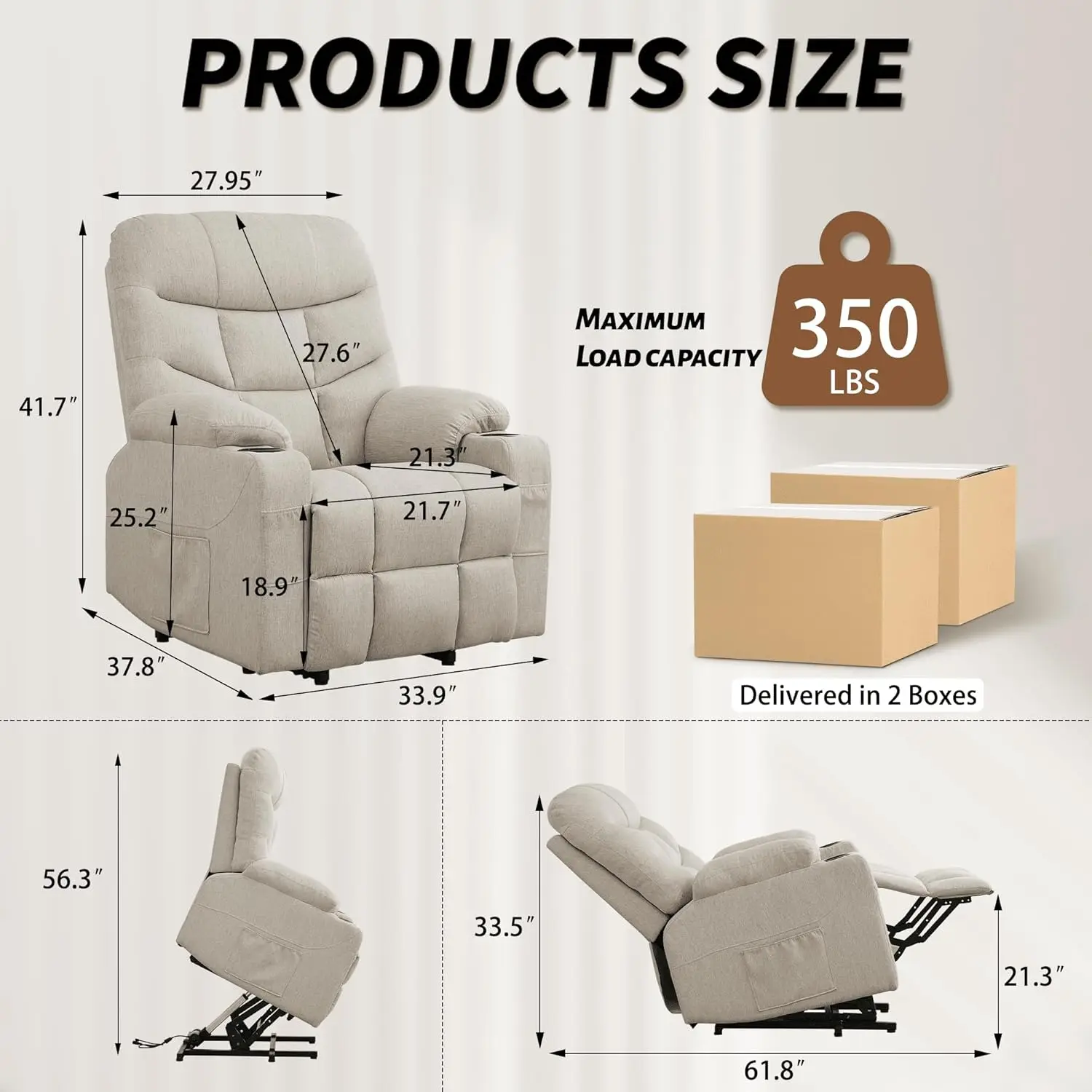 Thumbnail 2 - #13 Recliner Chairs Price Drop Alerts