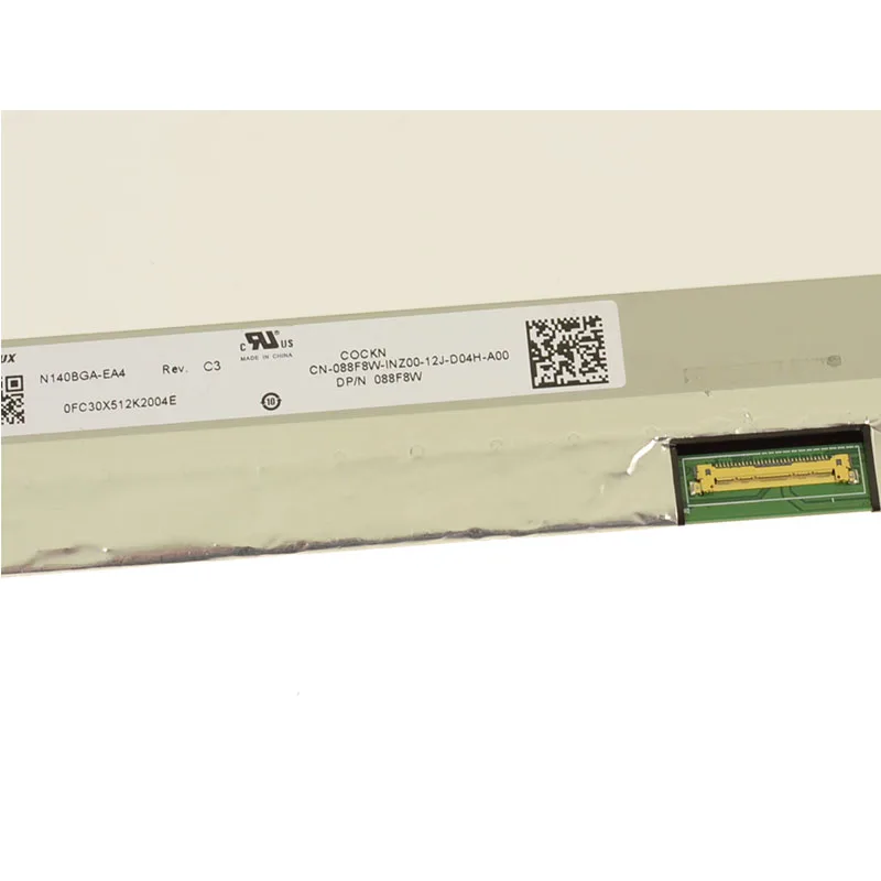 

Широкоэкранный матовый ЖК-дисплей EDP 14 дюймов WXGAHD — экранная панель 88F8W для Dell OEM Latitude 3400 3410