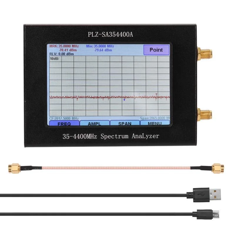 35M-4.4G spectrum analyzer scalar network analyzer signal source power meter with tracking source TG