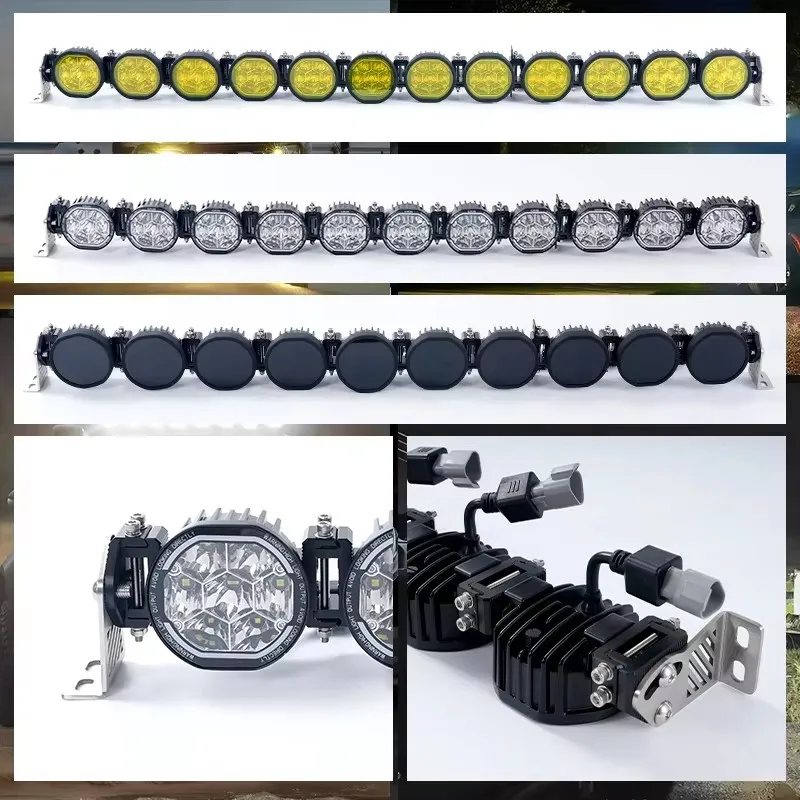 1500M 12V 24V Spot Led Driving Light Bar Led Headlight Bar 13.5 Inch 22Inch 30Inch 42Inch 50Inch Offroad Light Bar