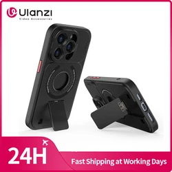 Ulanzi O-LOCK Quick-Release Phone Case for iPhone 15 Pro/Pro Max Magsafe Pone Case Phone Mount for Cycling/Selfie