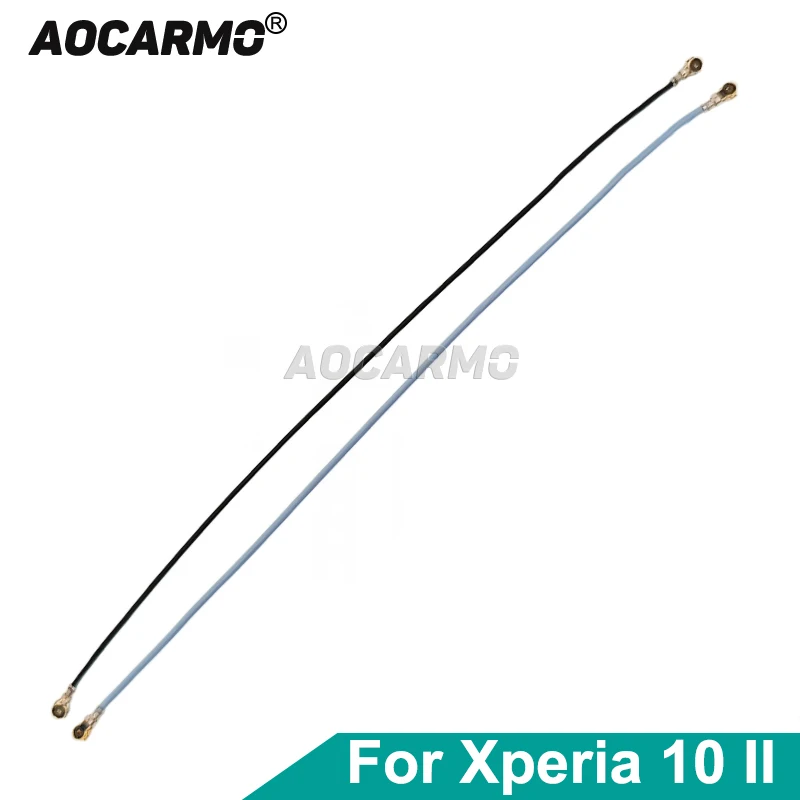 Aocarmo para sony xperia 10 ii x10ii XQ-AU51 XQ-AU52 SO-41A sov43 antena sinal flex cabo rf peça de substituição