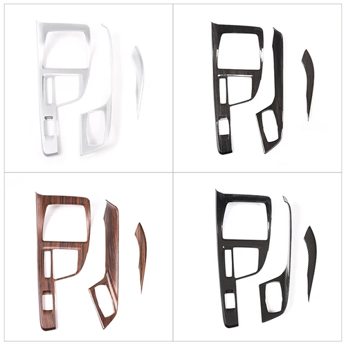 Imagen 2 del producto LHD para BMW X1 F48 2016-2021 accesorios de coche fibra de carbono ABS Panel Multimedia de Control Central de coche para BMW X2 F47 2018-2021