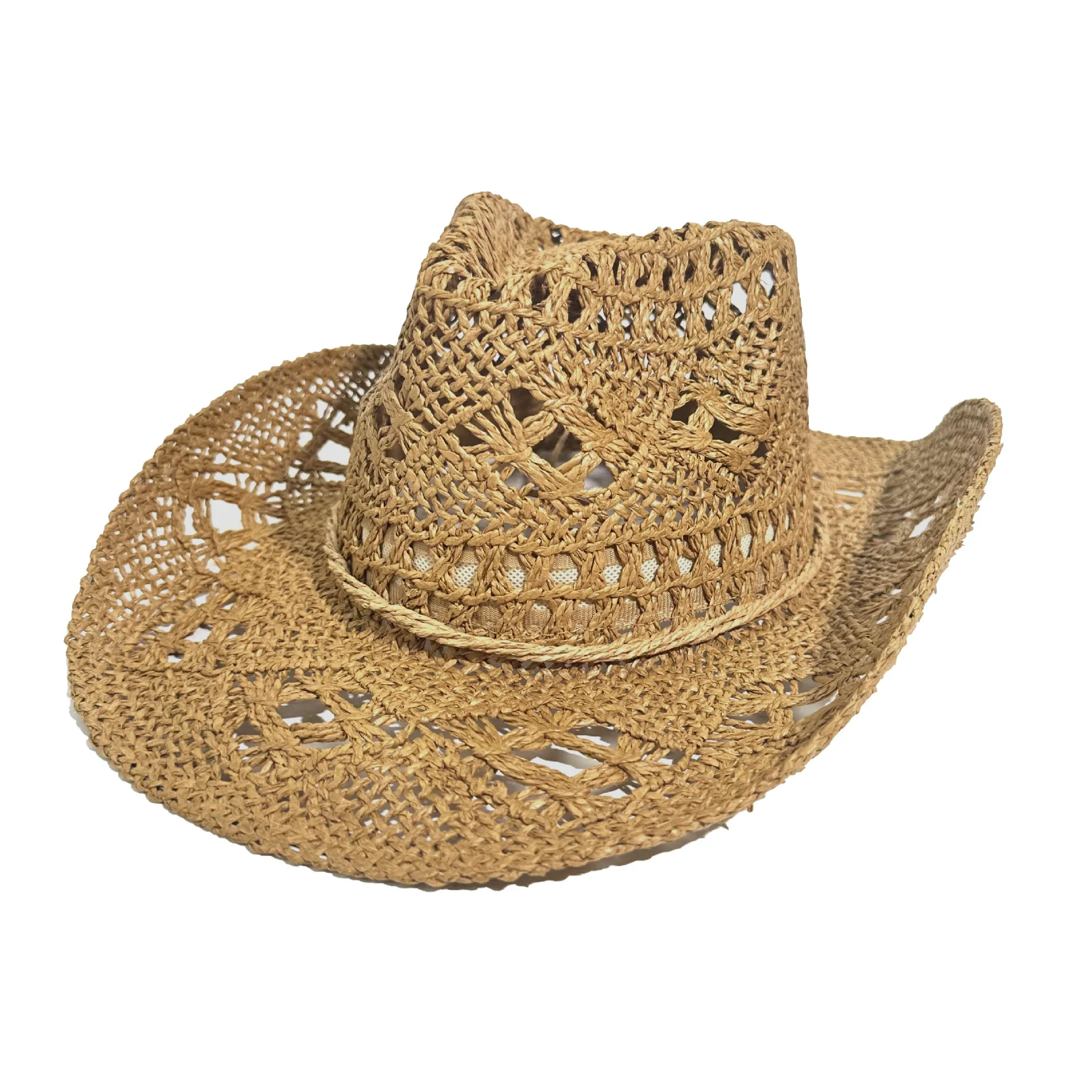 

Spring and summer new retro trendy western denim grass men and women travel shading breathable casual versatile beach hat