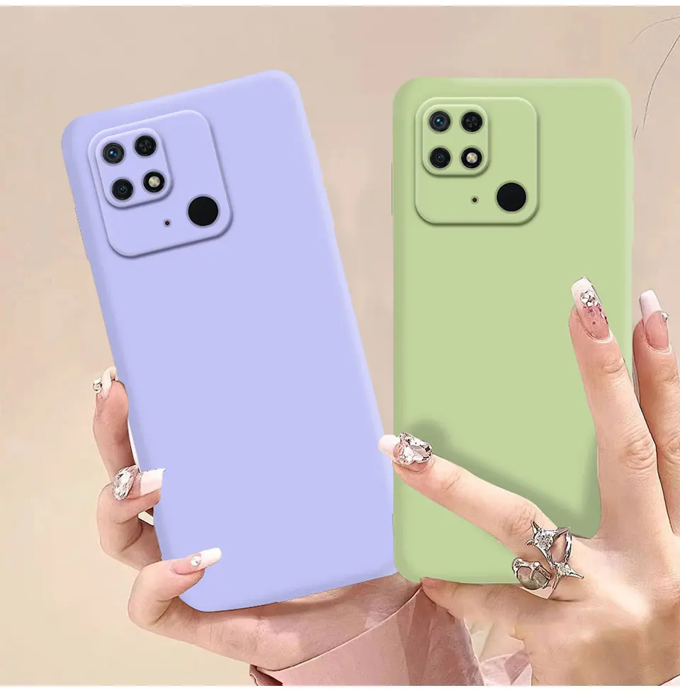 Silikon-Handyhülle für Xiaomi Redmi 10C 10A 9A 9C NFC 12c Redmi Note 10 10S 11 11s 12s 12 Pro 5G A1 A2 Plus Schutzhülle – Detail 6