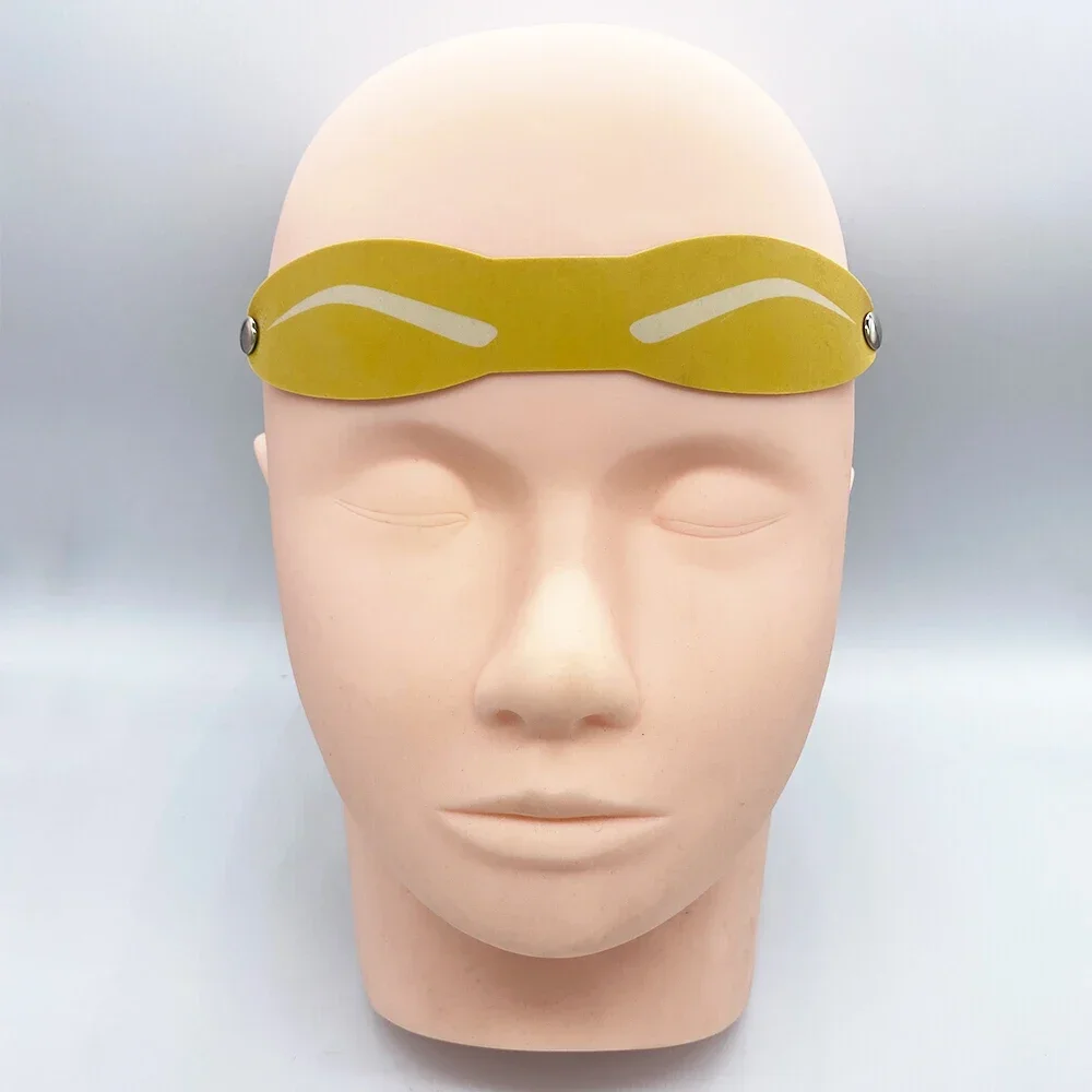 Tatuagem Prática Pele na Sobrancelha Cabeça, Sobrancelha Falso, Maquiagem Permanente, Microblading, 5Pcs