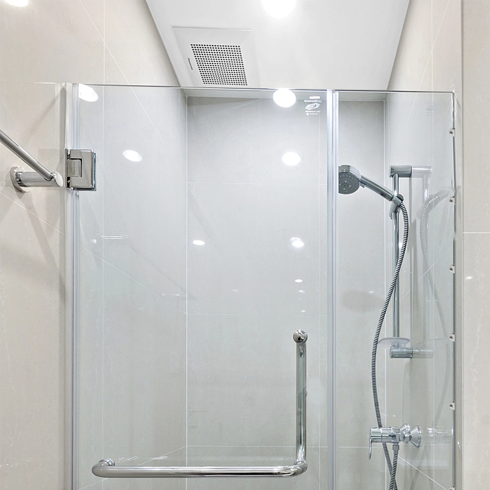 

8pcs Zinc Alloy Glass Clamp 6-8Mm Adjustable Shelf Bracket For Glass Acrylic Wood Mounting Holder Panel Fixing Clip