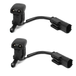 1 Pair New Windshield Heated Washer Sprayer Nozzle Jet 61668361039 for -BMW 5 Series E39 1997-2003 525I 528I 530I M5