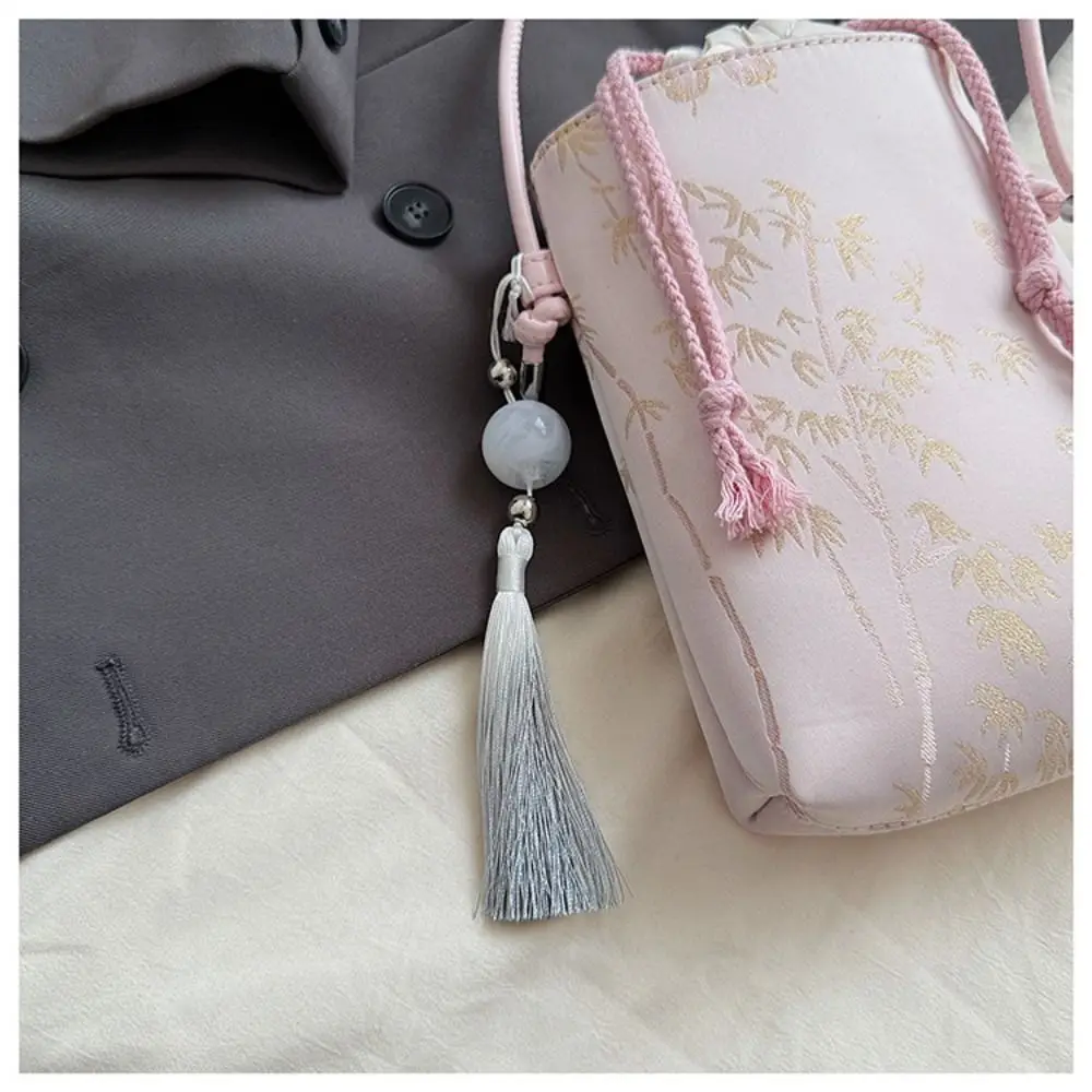 

Новая сумка через плечо в китайском стиле с принтом, подвеска с кисточками, большая вместительная сумка через плечо с вышивкой, антикварная сумка Hanfu