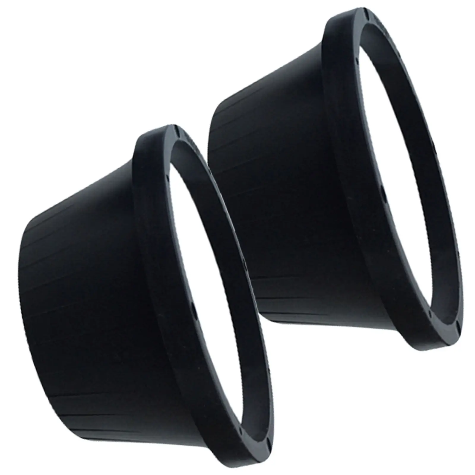 2Pcs Car Waterproof Speaker Cover Protection Pad Universal Fit 6.5 Inch Car Audio Speaker Refitting Isolation Pad