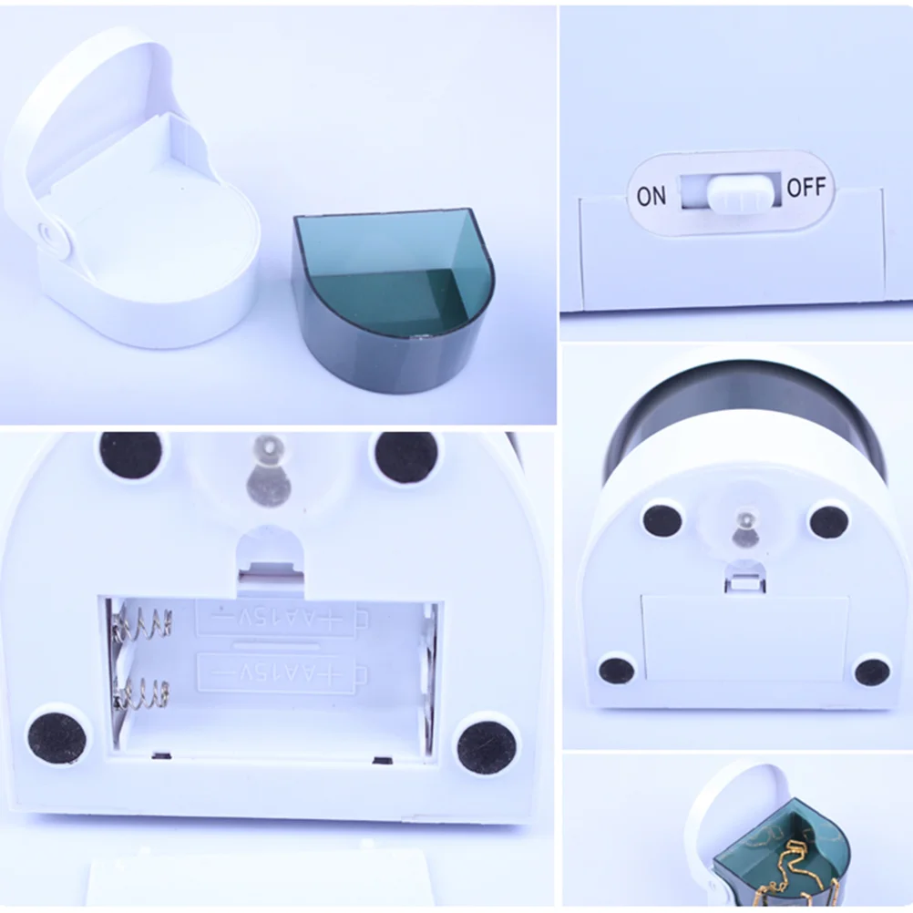 Cordless Cleaner Bath for Cleaning Coins Jewelry Dentures Intelligent Control Cleaner without