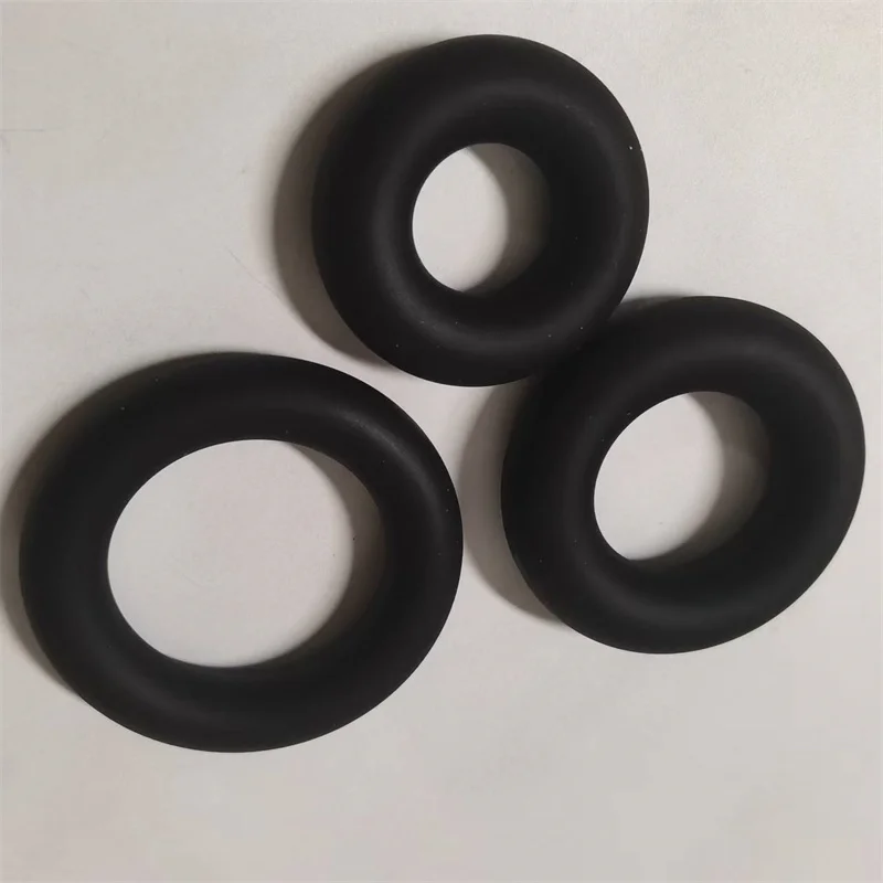 Liquid Silicone Penis Cock Rings for Men Scrotum Testis Restraint Male Delay Ejaculation Sex Toys Adult Games Products Reusable - view 2