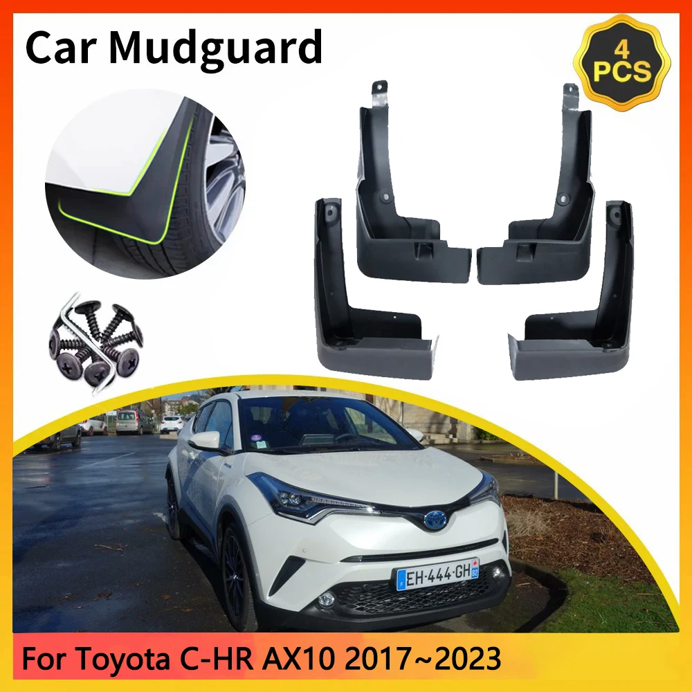 

For Toyota C-HR C HR AX10 AX50 MK1 IZOA 2017~2023 Car Mudguards Mudflap Mudguard Splash Guards Mud Flaps Fender Auto Parts soil