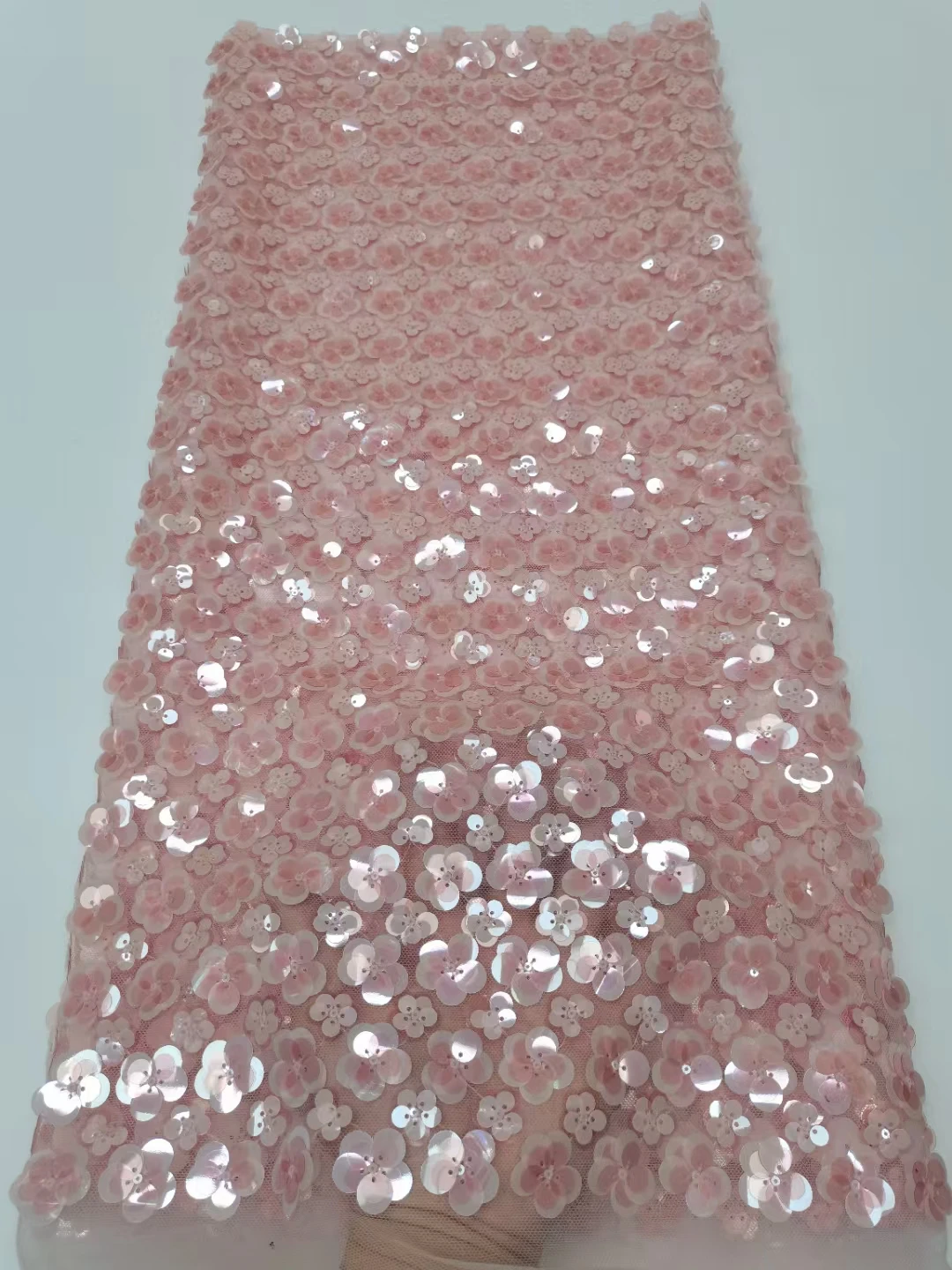 موضة نسيج الدانتيل الأفريقي الترتر تول شبكة التطريز الدانتيل لحفل الزفاف أقمشة الأربطة عالية الجودة فساتين 2025 225T-C