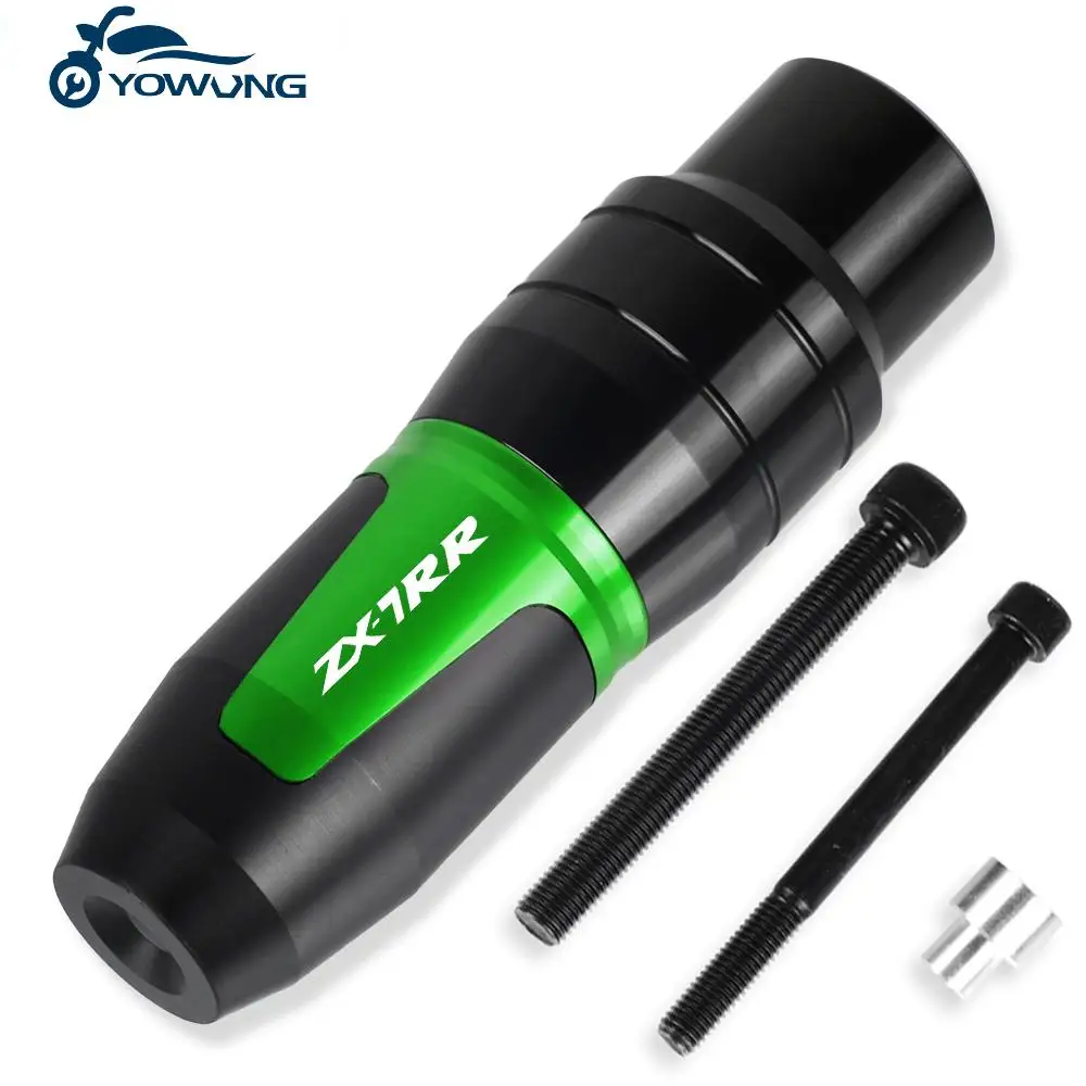 FOR KAWASAKI ZX-7RR ZX7RR 1989 1990 1991 1992 1993 1994 1995-2003 accessories Exhaust Frame Sliders Crash Pads Falling Protector