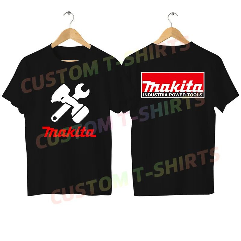 2024 Men T Shirt Casual New Makita Powertools Logo T-shirt Graphic Oversized Breathable Comfortable Streetwear S-3XL Cool Tee