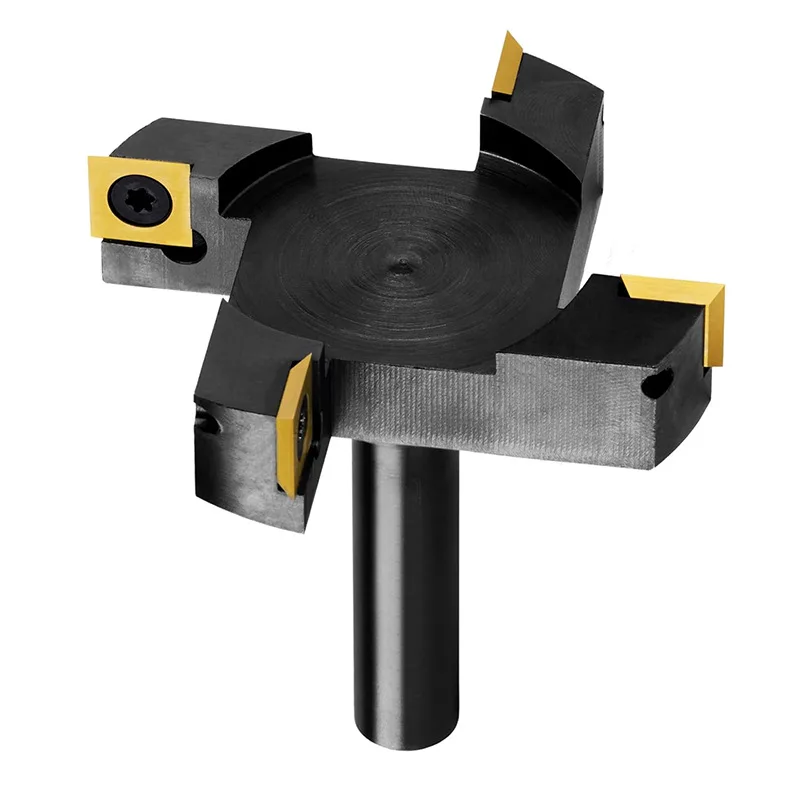 

Four Blade Board Breaking Knife Frame Type Four Blade T-shaped Knife Slotting T-shaped Tenon Woodworking Milling Cutter
