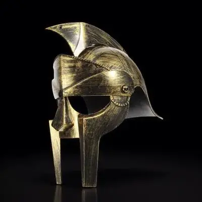 

Ancient Roman Fighter Cosplay Ball Medieval Style Headwear Prop Lightweight Breathable Easy Wear Decorative Family Party Novelty