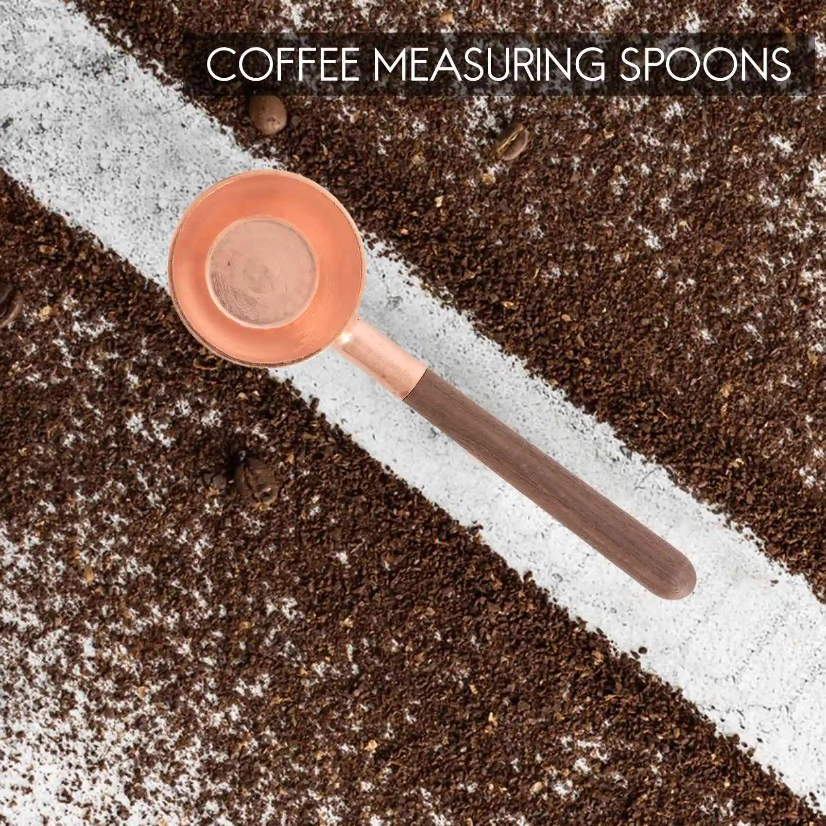 

Kitchen Products Copper Coffee Scoop, Copper Coffee Measuring Spoon, Coffee Scoop