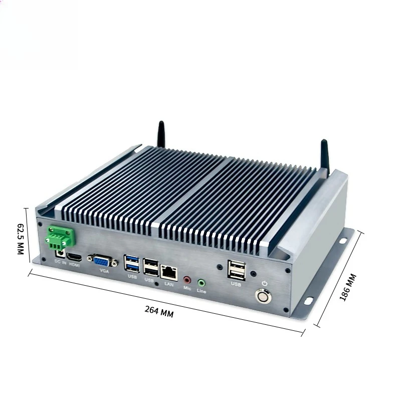 Factory Direct Mini PC Windows10 Linux J6413 J6412 BOX Fanless Embedded Industrial Computers