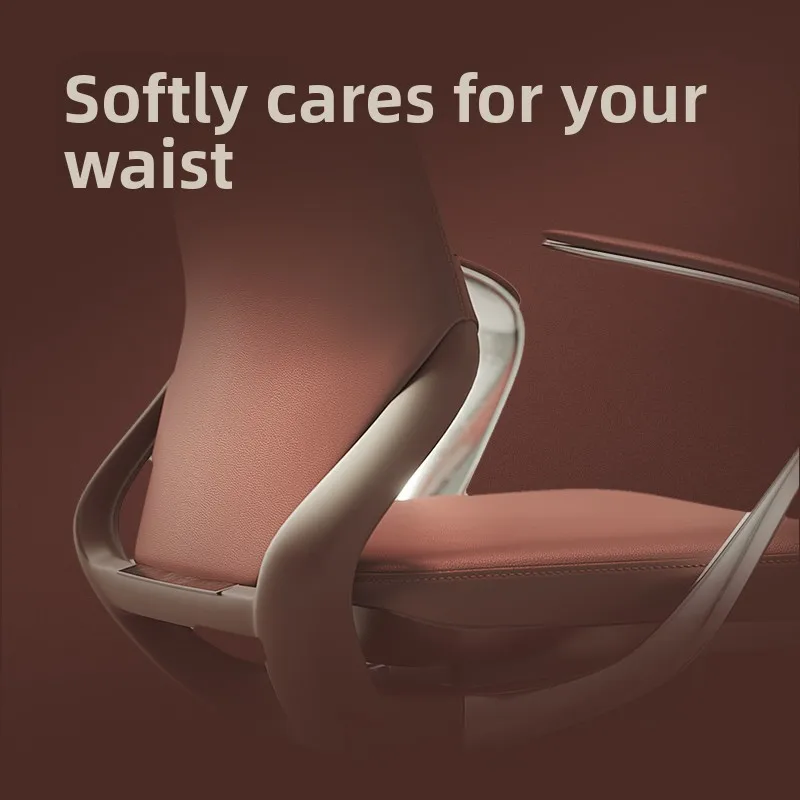 كرسي مكتب تنفيذي فاخر، كرسي كمبيوتر مريح راقي، طراز إيطالي بسيط، كرسي مكتب للدراسة، كرسي دوار