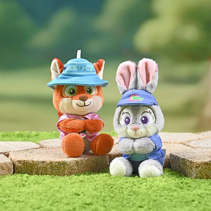 Disney Classic Hot Anime Echte Zootopia Pluche Poppen Sleutelhangers Kleine Hanger Tas Ophangingen Kerst Verjaardagscadeaus Voor Kinderen