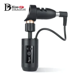 Kiss of Dragon Wireless Tattoo Battery Grip Power with Rotary Tattoo Machine 1600mAh RCA Interface Portable Gun Tattoos Supplies