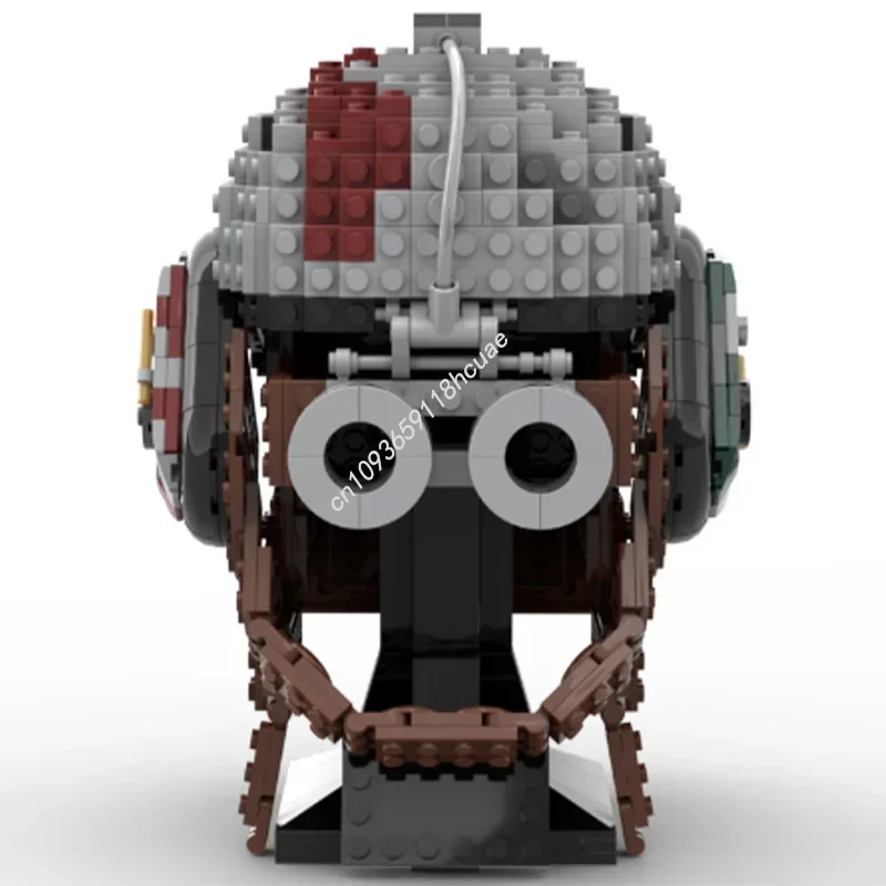 656 pçs estrela batalha anakin skywalker podracer capacete móveis para modelo de exibição moc blocos de construção empilhamento tijolos criativo