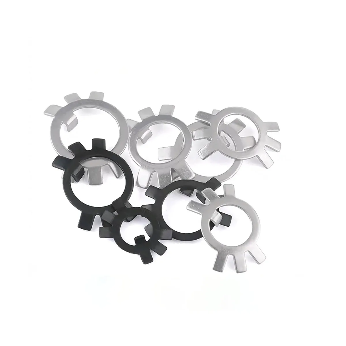 

Carbon Steel Stop Washer/Six Claw Washer/Wang Ba Locking Flat Washer