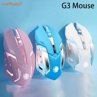 Wire Gaming Mouse Silent Mause Ergonomic 4 Keys Backlit Mini Magic Mouse For Laptop Computer PC Gamer Silent Mouse Gift For Girl