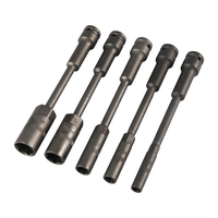 1PCS 8-19mm Thin Wall Socket Wrench For 1/2'' Square Drive 200mm Hex Nut Socket Wrenches For Automobiles Hardware Accessories