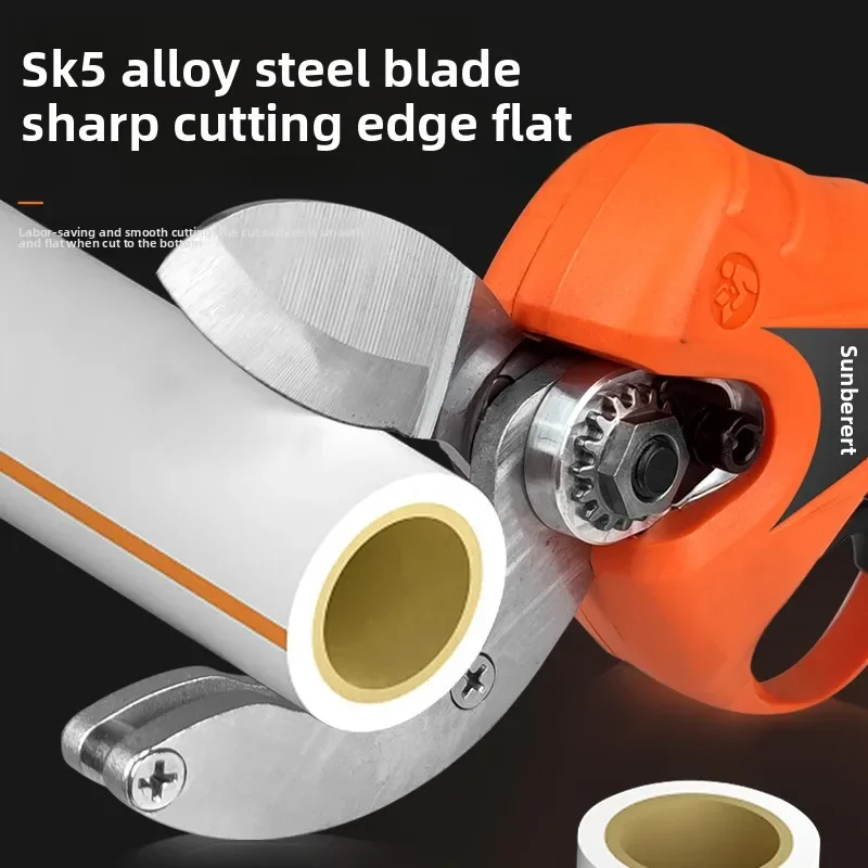 110V/220V Electric PPR Pipe Cutter Plastic Tube Scissors PVC Cutting Tool Fast PE Shear AF
