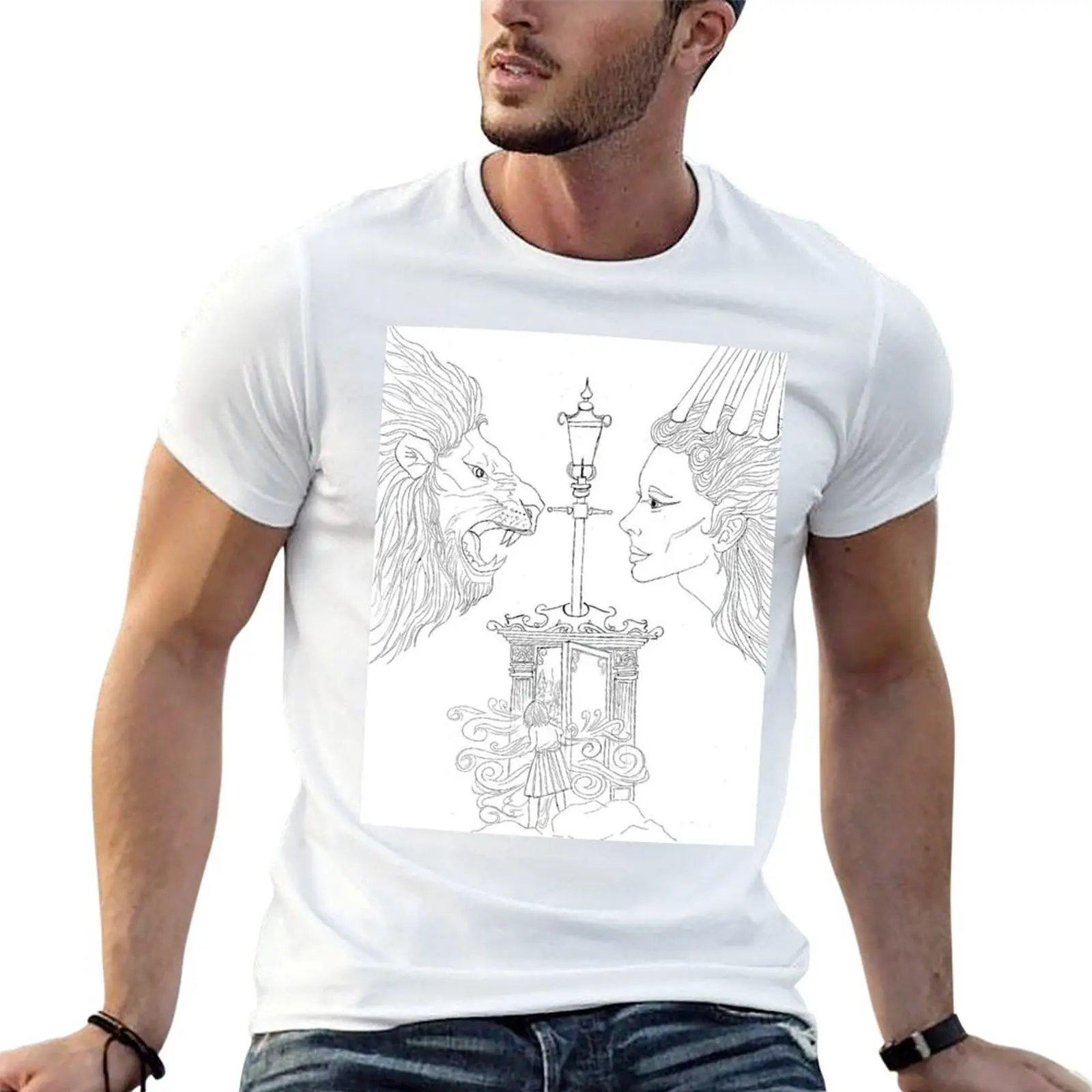 The Lion The Witch And The Wardrobe T-Shirt Outdoor Activity Sports T-Shirt
