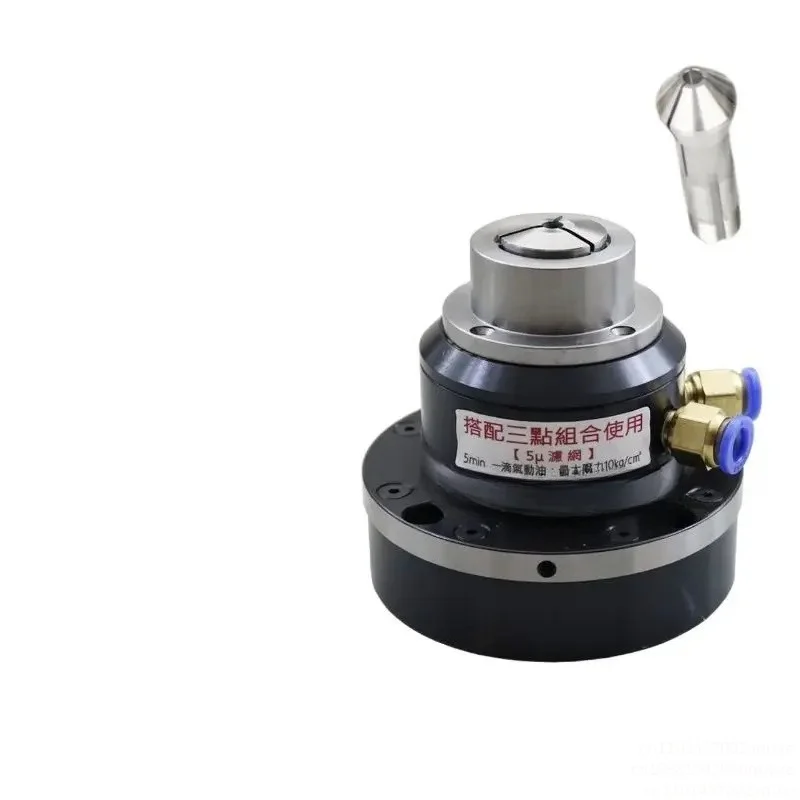 GAL-15 Pneumatic Chuck Rotating Small Pneumatic  Front-mounted Back-pull Precision Pneumatic Collet Chuck