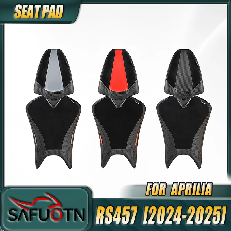 

Motorcycle Front Rear Seat Cover Driver & Passenger Seat Cushion Pillion For Aprilia RS457 2024 2025 Comfort Upgrade