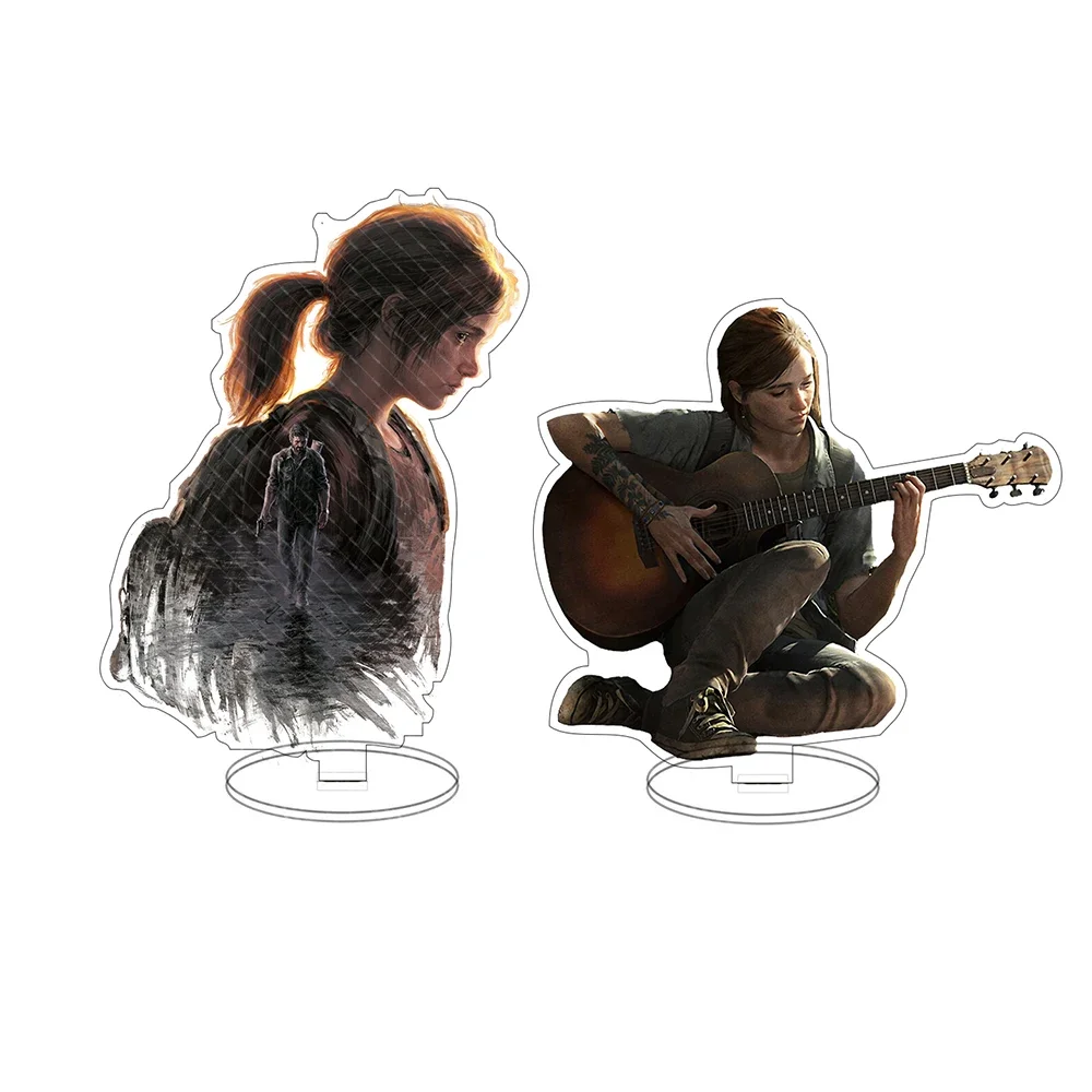 Game Figure The Last of Us Part 2 Cosplay Ellie Acrylic Stand Model Plate Desk Decor Standing Sign Figures Ellie for Fans Gift