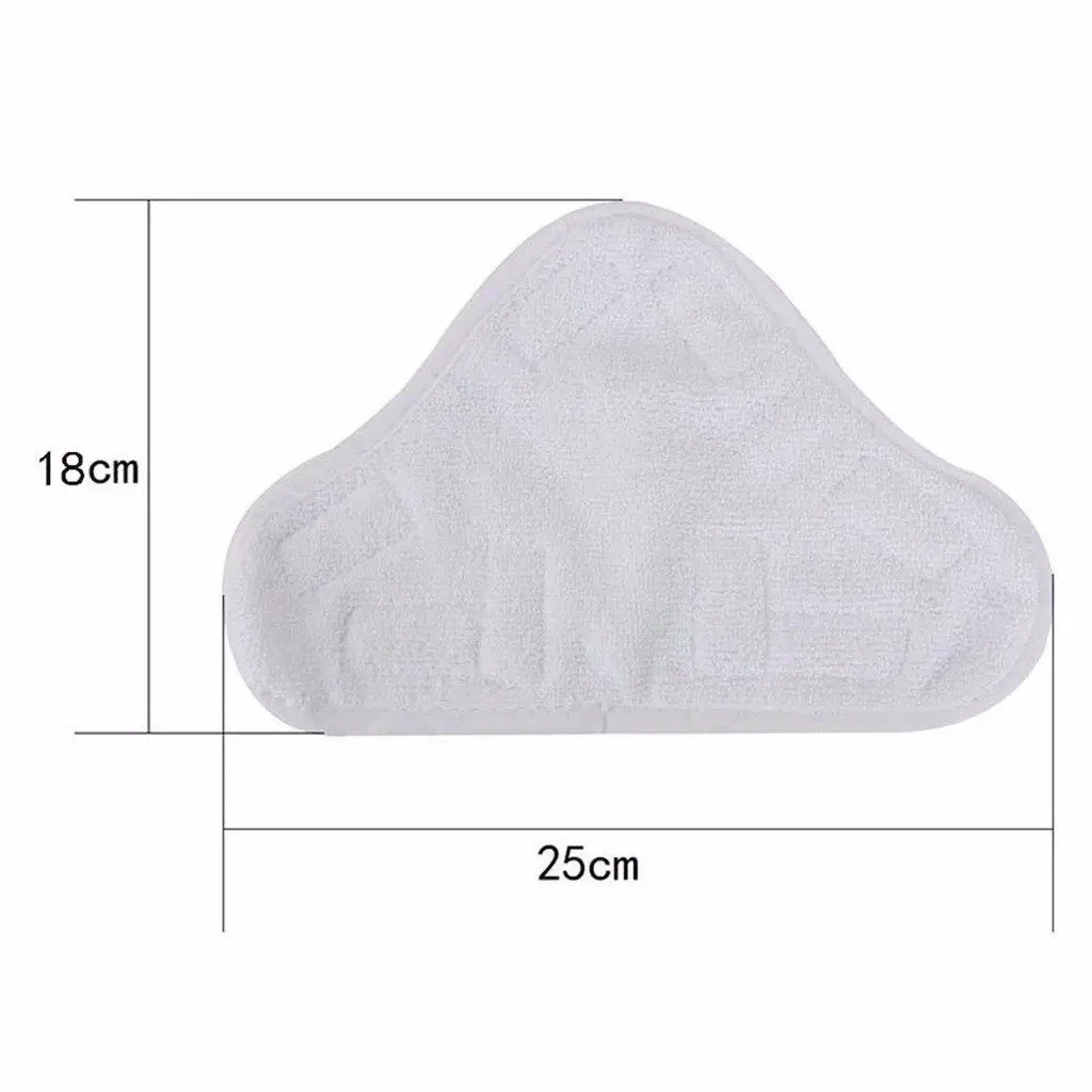 Mikrofaser-Dampfmopp-Pads für H20 X5, waschbare Ersatz-Mopp-Pads, 6er-Pack