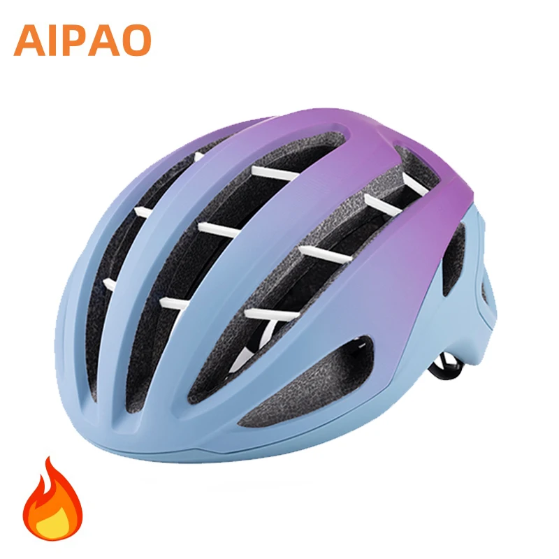 NEW AIPAO cycling helmet is lightweight comfortable and adjustable for adults It is an anti fall outdoor mountain bike helmet