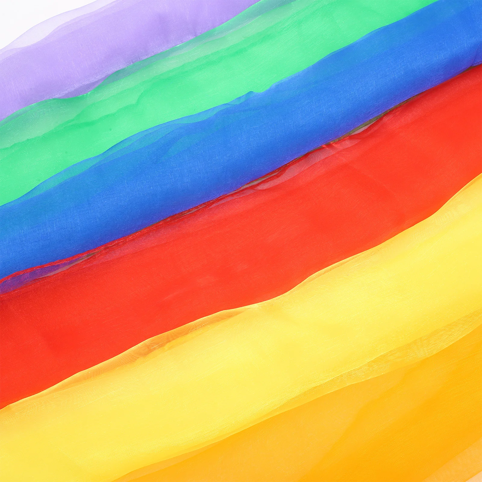 12 قطعة الرقص 60X60 سنتيمتر مشرق اللون مربع شعوذة الأوشحة لأداء تأثيري تشغيل الموسيقى الرقص الدعائم بلون