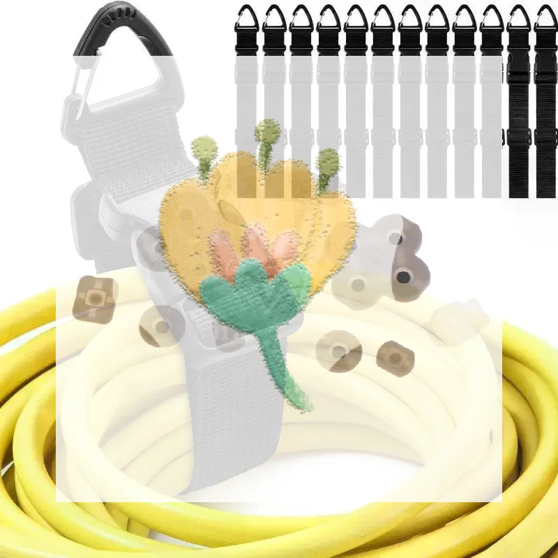 45/55/65cm Adjustable Extension Cords Organizer With 3-Axis Buckle Heavy Organizer With 3-Axis Buckle Heavy Duty Storage Strap