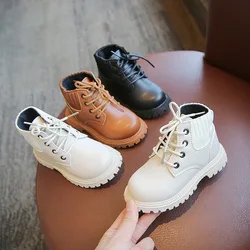 Buty dziecięce buty dziecięce dla dziewczynki buty zimowe solidne buty za kostkę buty dla dziewczynki śniegowce Boot Boot maluch Zapatos Niña Botas